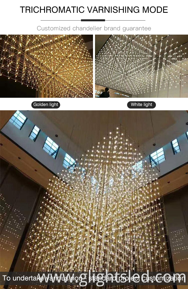 cube chandelier